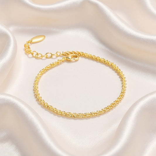 Sneeuwvlokken Armband - Goud Geplateerd